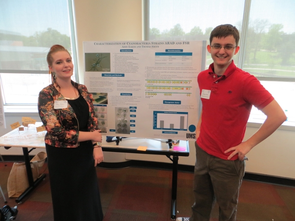 students at symposium